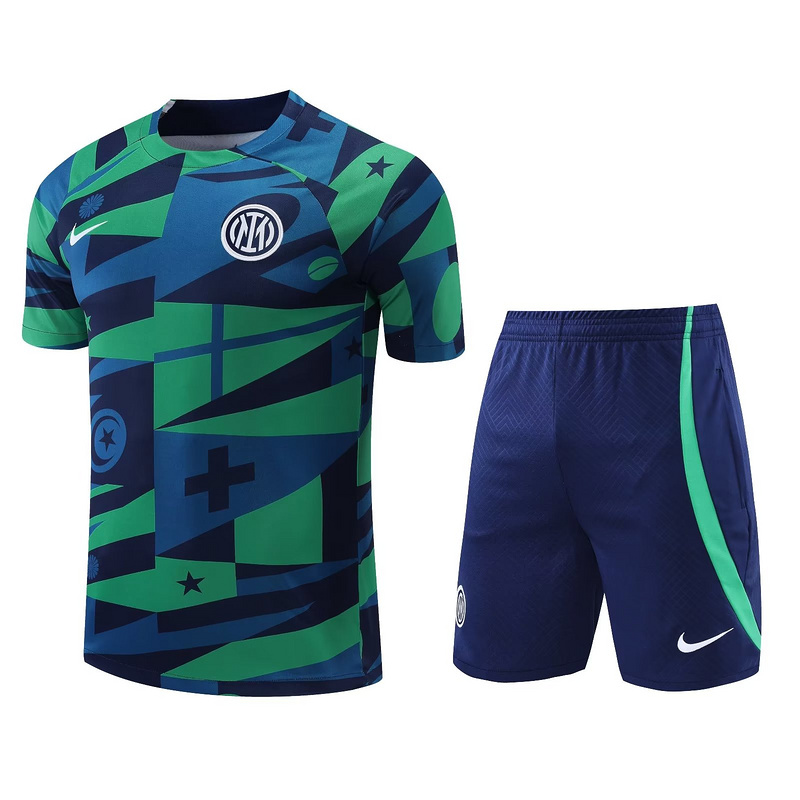 AAA Quality Inter Milan 22/23 Green/Blue Training Kit Jerseys
